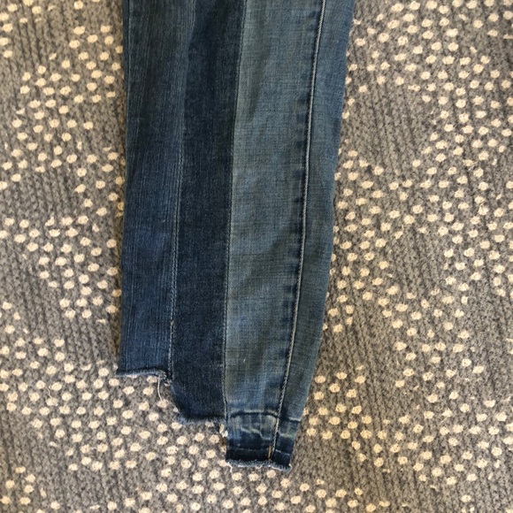 BlankNYC Jeans Striped light and dark wash - Picture 2 of 3